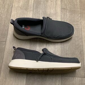 Unisex Billy‎ Comfort Gray Zips Slip On Mocs Shoes